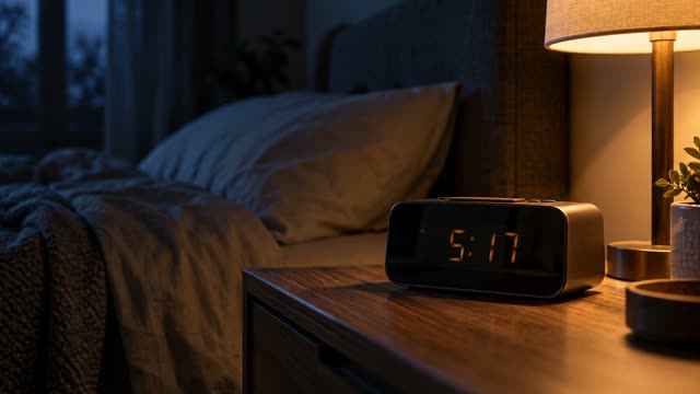 Alarm clock 5am