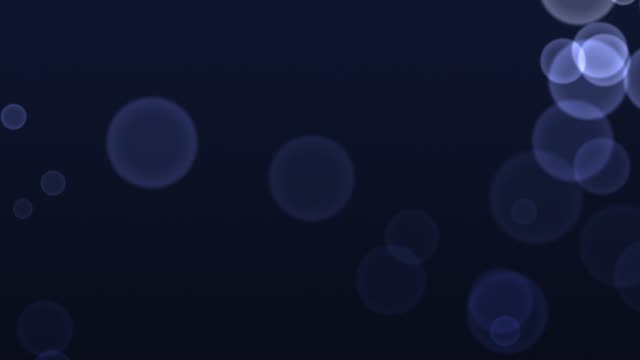 Bokeh drift — Midnight