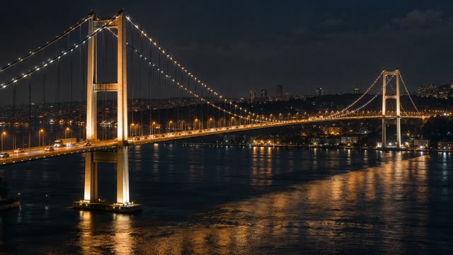 Bridge at night