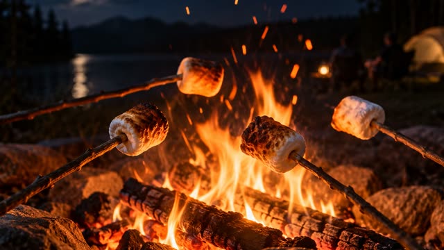 Campfire marshmallows