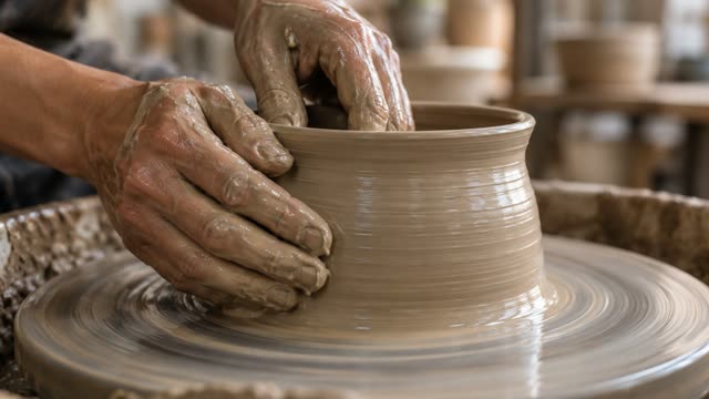 Ceramic pottery wheel