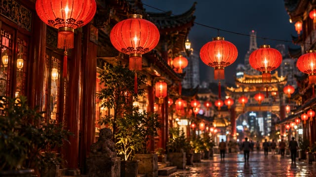 Chinatown lanterns