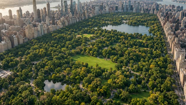 City park aerial