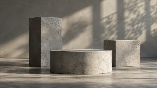 Concrete plinths