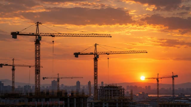 Construction cranes