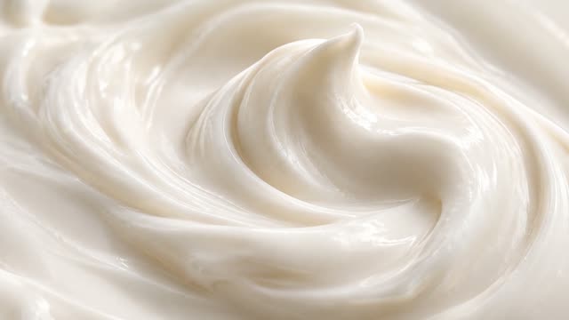 Cream texture swirl