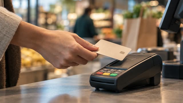 Credit card tap