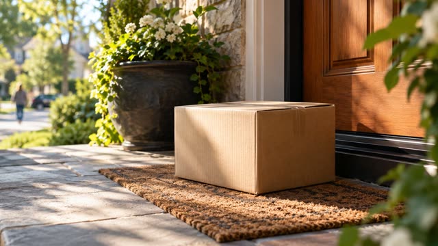 Delivery doorstep