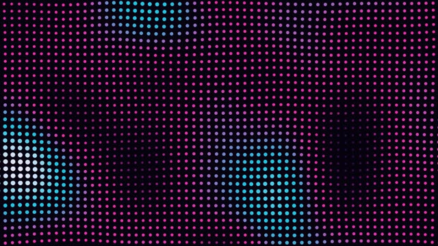 Dot field — Neon