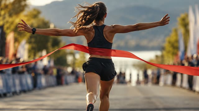 Finish line tape