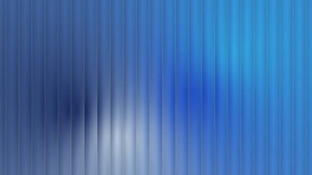 Fluted glass — Cobalt