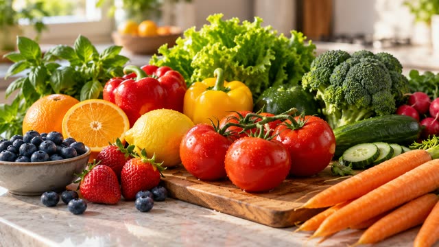 Fruit and vegetables