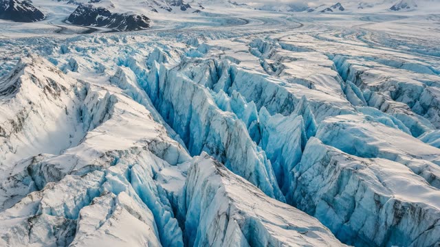 Glacier aerial