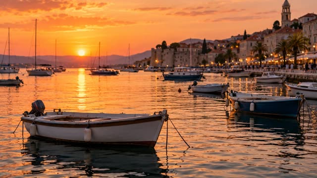 Harbour boats