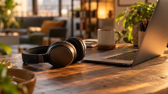 Headphones focus