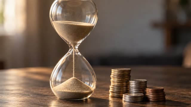 Hourglass coins