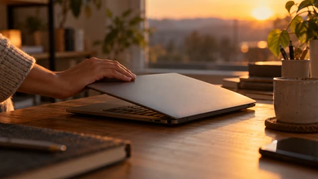 Laptop closing