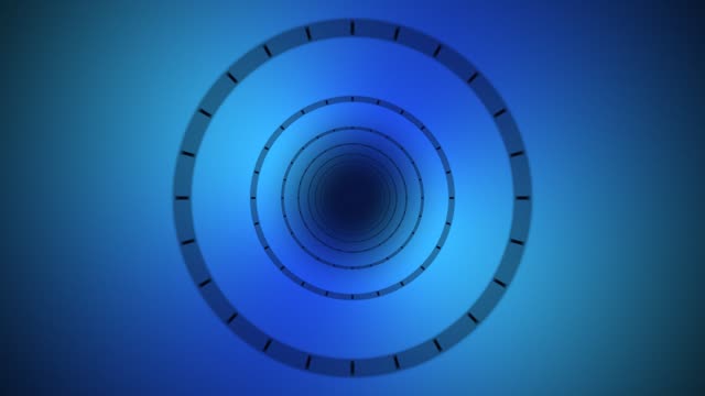 Light tunnel — Cobalt