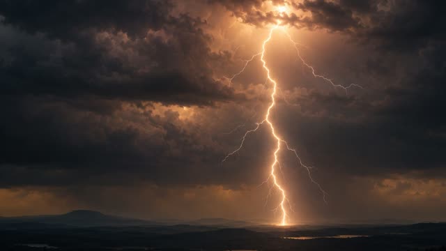 Lightning strike