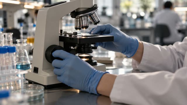 Microscope lab