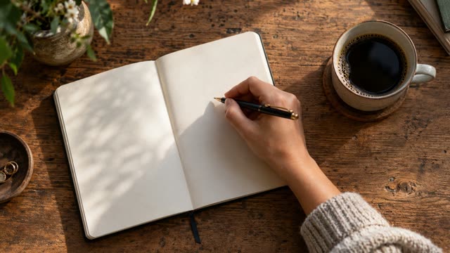 Notebook writing