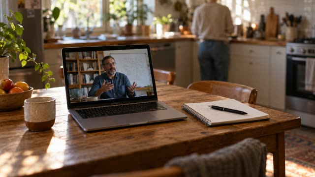 Online class laptop
