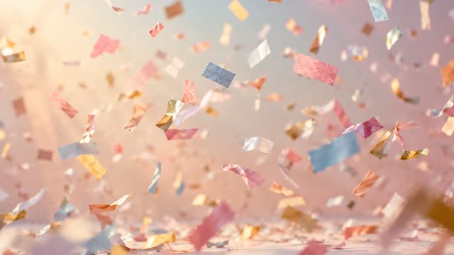 Paper confetti
