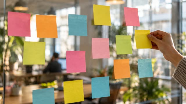 Paper sticky notes