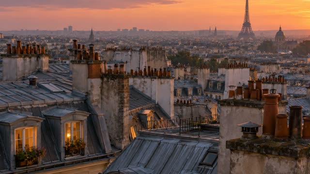 Parisian rooftops