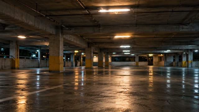 Parking garage lights