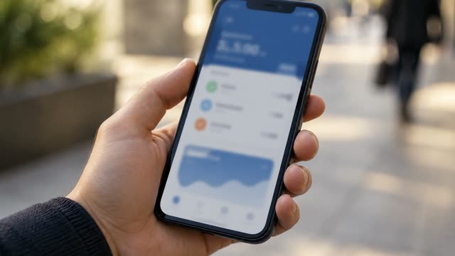 Phone banking app