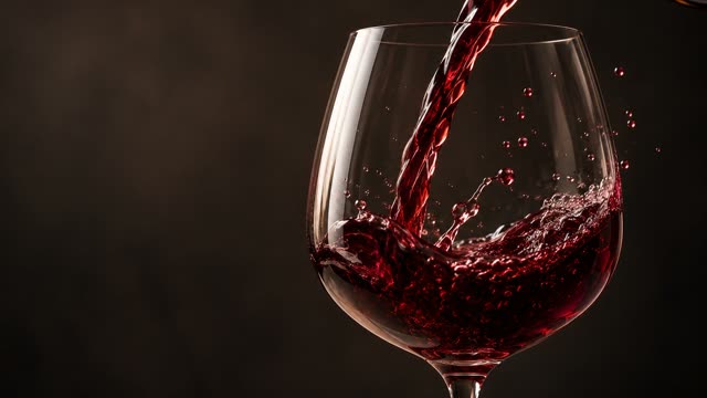 Pouring wine