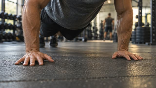 Push-ups floor