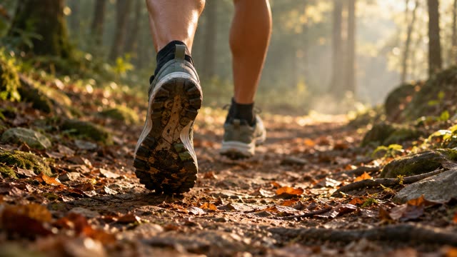 Running shoes trail