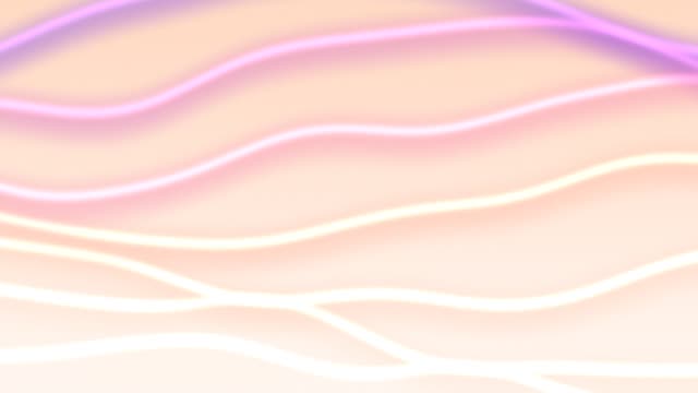 Silk waves — Peach