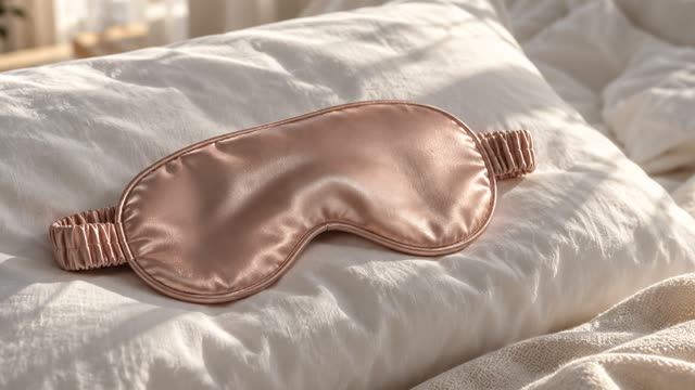 Sleep mask pillow