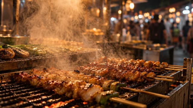 Street food steam