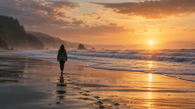 Sunrise walk