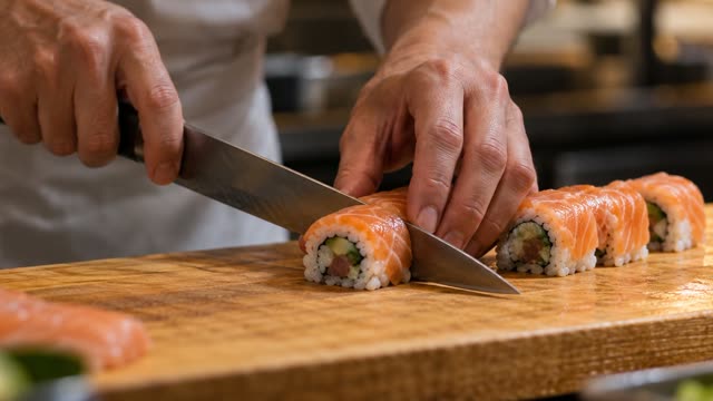 Sushi preparation