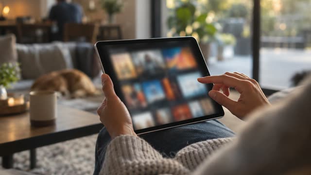 Tablet scrolling
