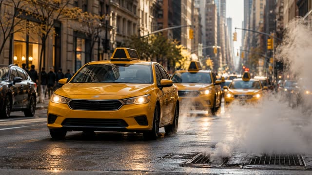 Taxi in New York