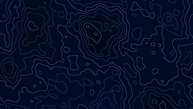 Topographic lines — Cobalt