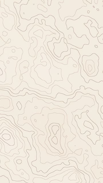 Topographic lines — Sand