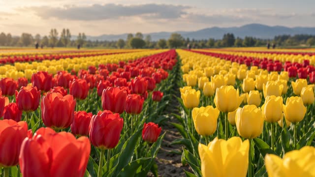 Tulip field