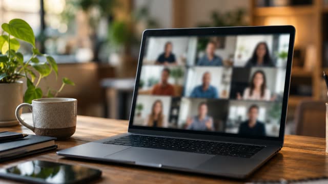 Video call laptop