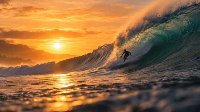 Waves surfer