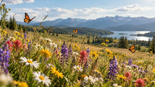 Wildflower meadow